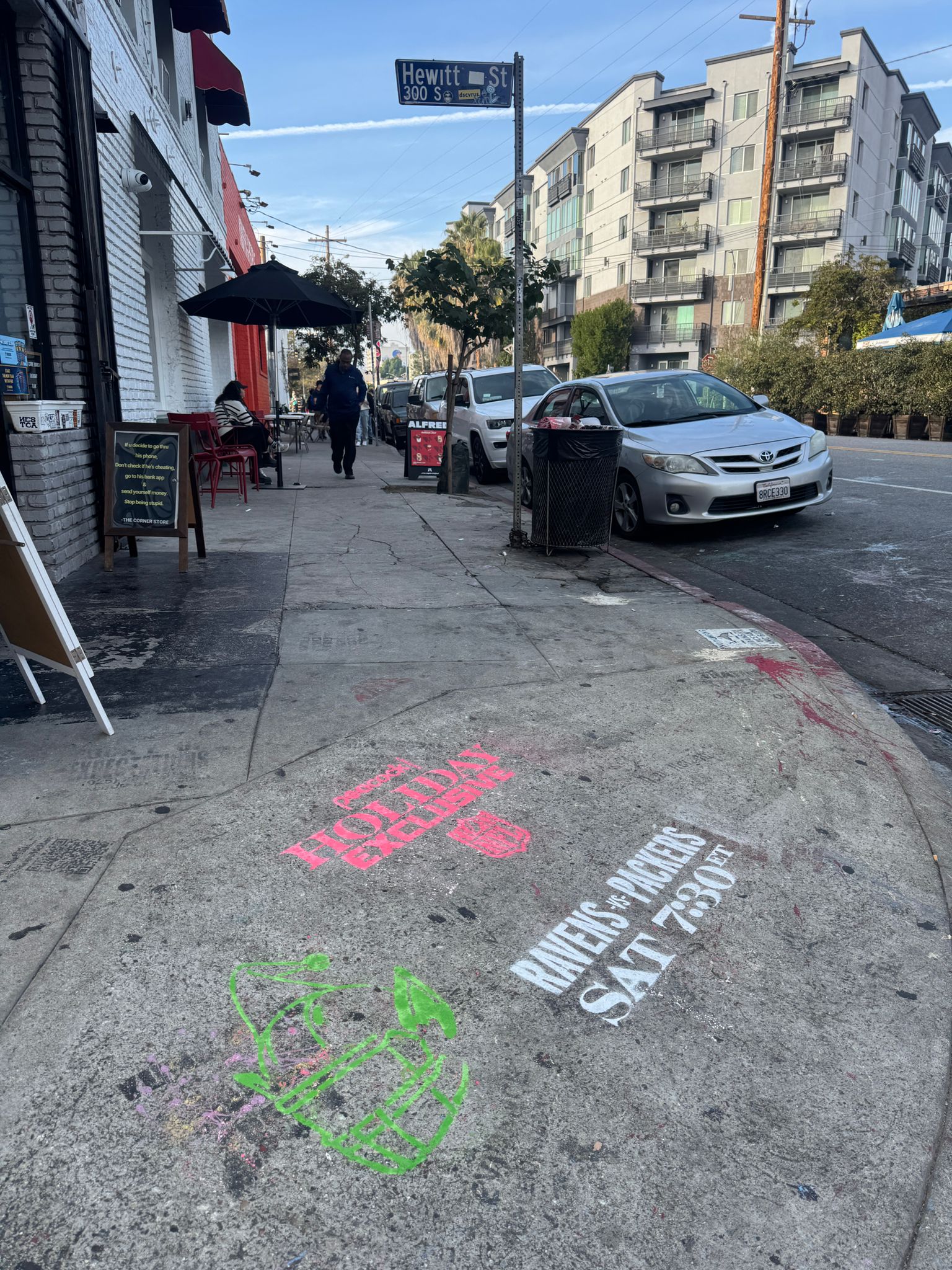 Stencil 30.5 Arts District Alfred Coffee